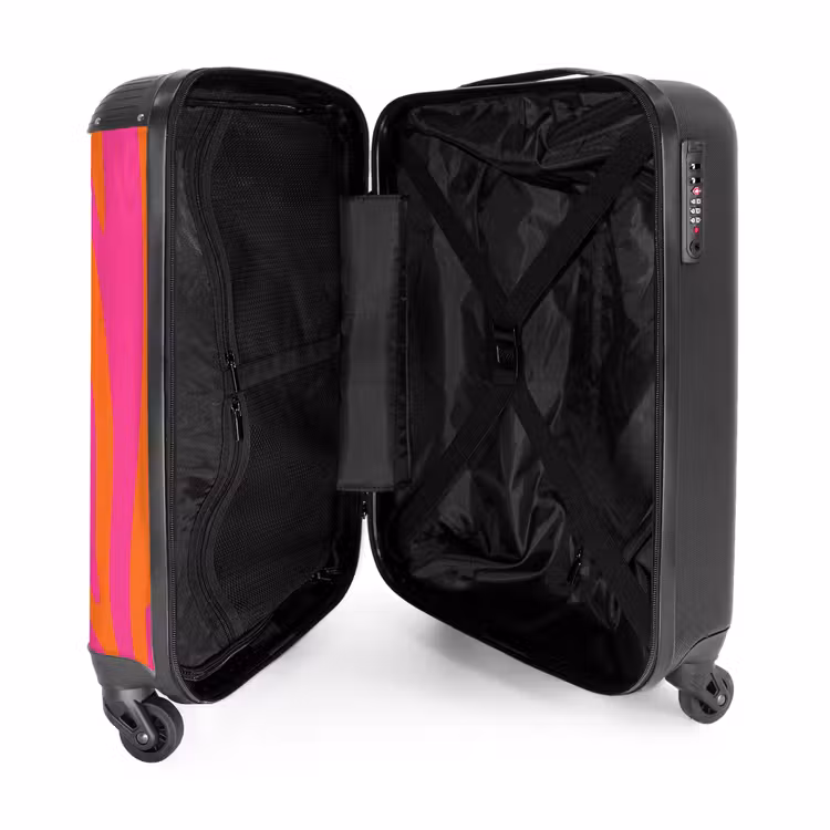 Valise - Abstrait - Vagues violettes — 5
