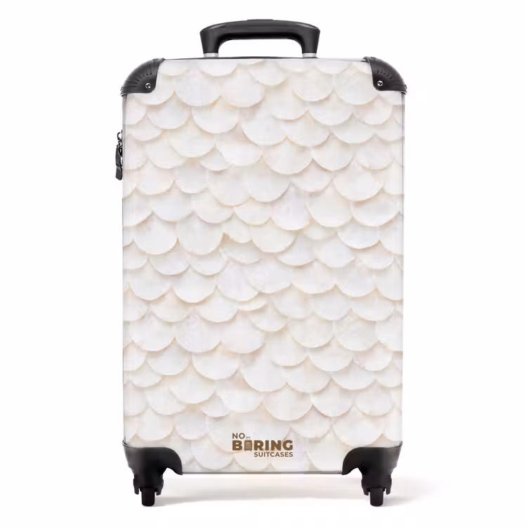Valise - Balances - Blanc - Elégant — 1