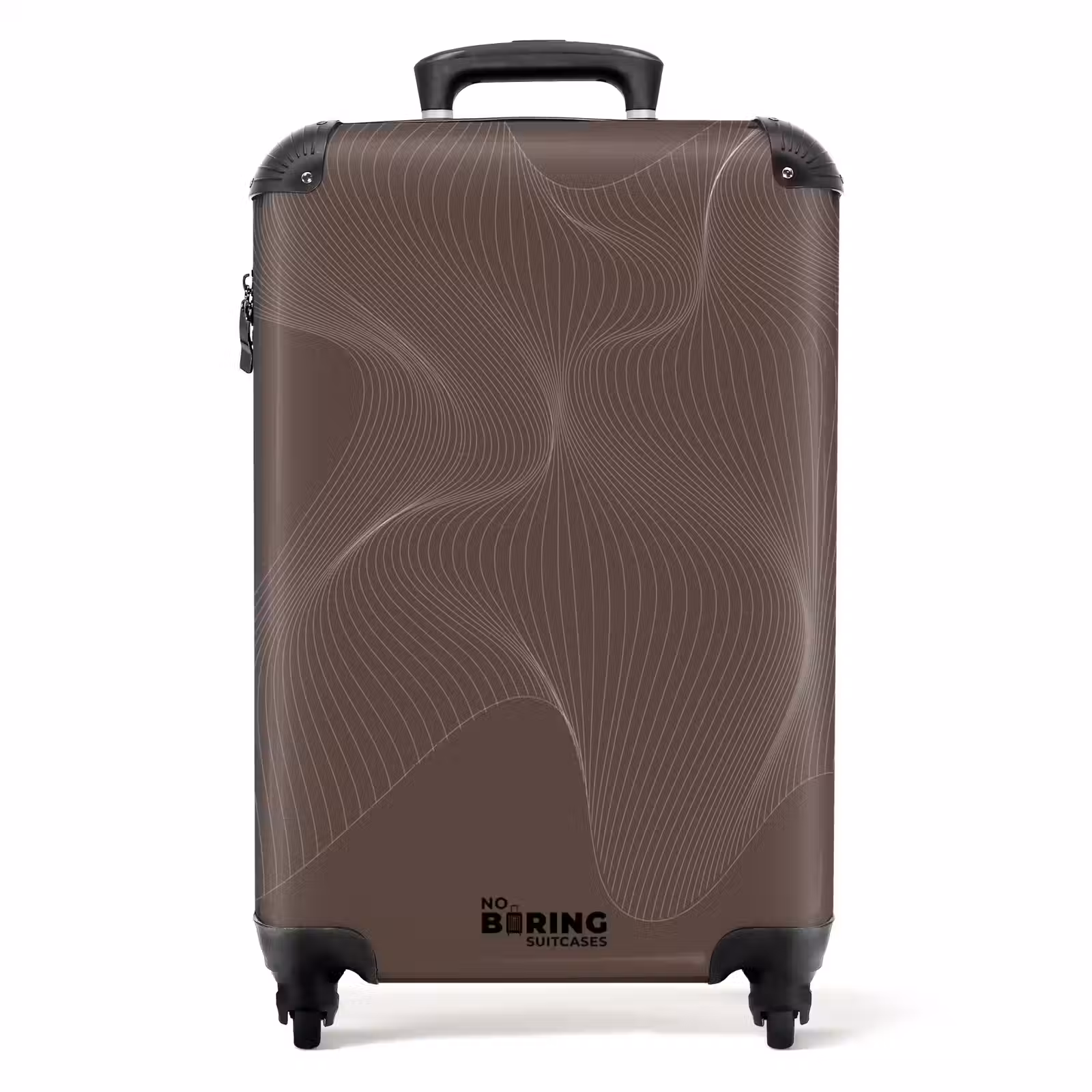 Valise - Abstrait - Dessin au trait brun — 1
