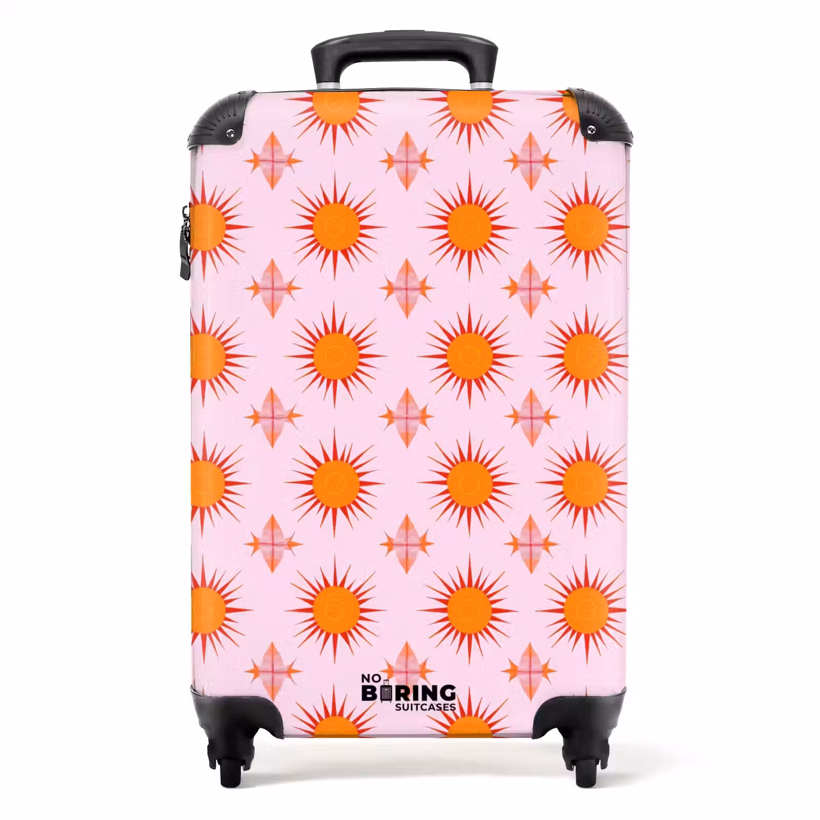 Valise - Soleil - Motif - Rose — 1