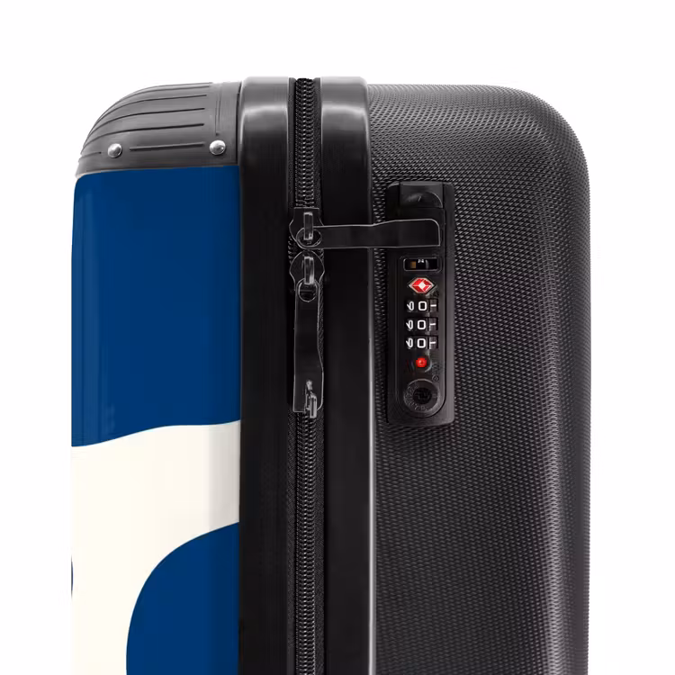 Valise - Abstrait - Formes bleues — 6