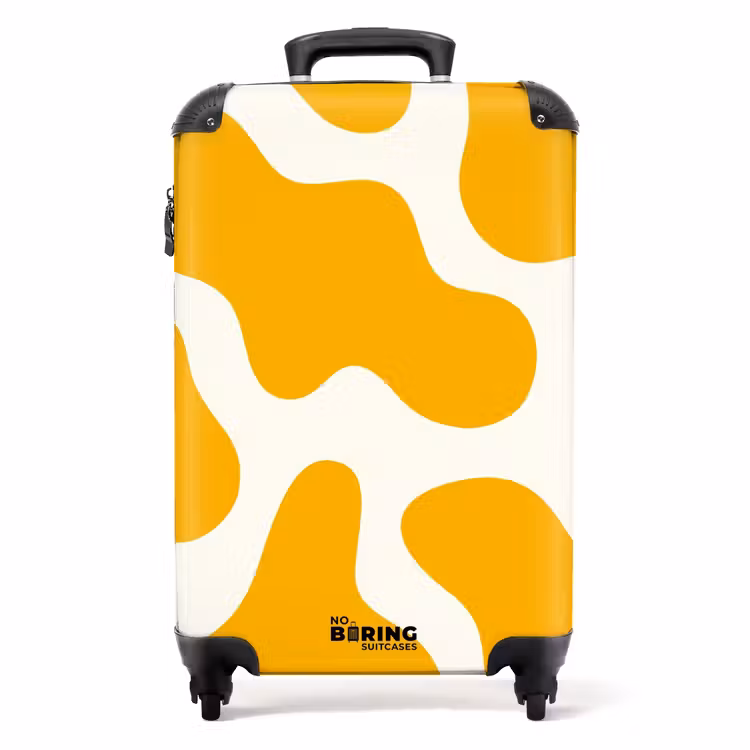 Valise - Abstrait - Formes jaunes — 1