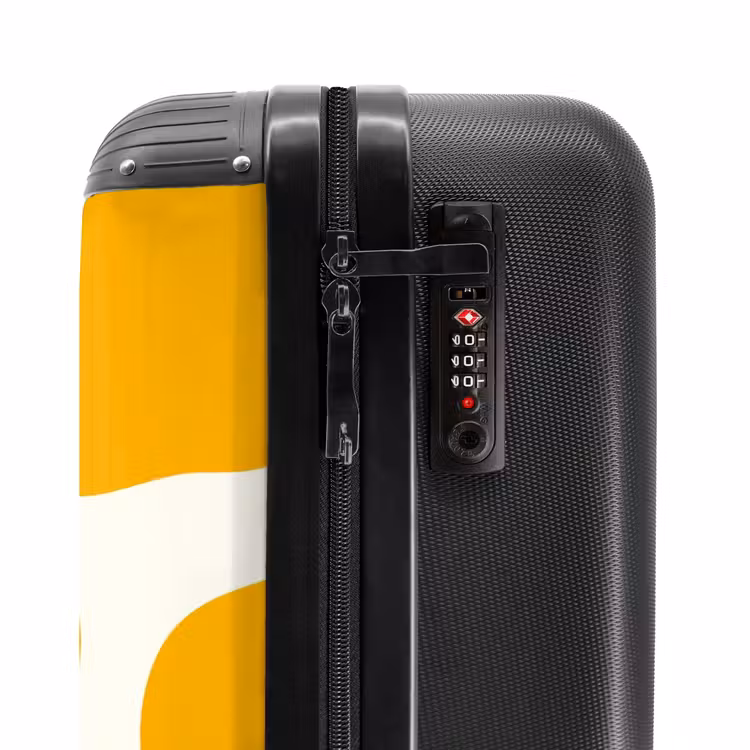 Valise - Abstrait - Formes jaunes — 6