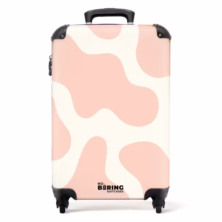 Valise - Abstrait - Formes rose pâle — 1