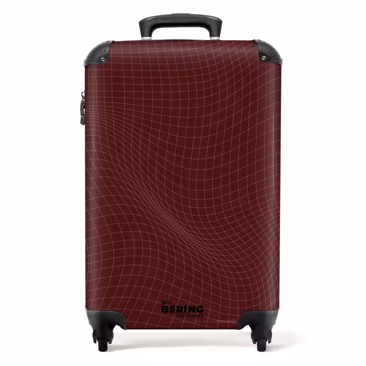 Valise - Abstrait - Grille rouge — 1