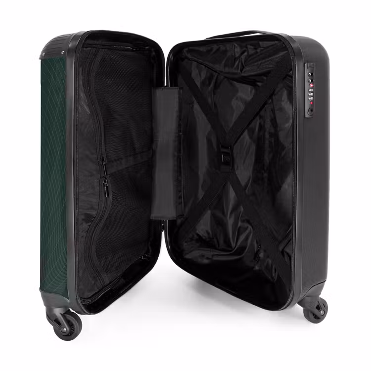 Valise - Abstrait - Grille verte — 5