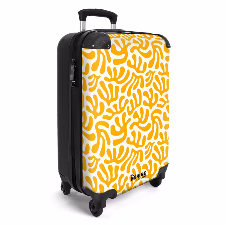 Valise - Abstrait - Motif jaune — 2