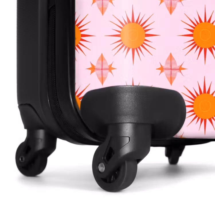 Valise - Soleil - Motif - Rose — 7