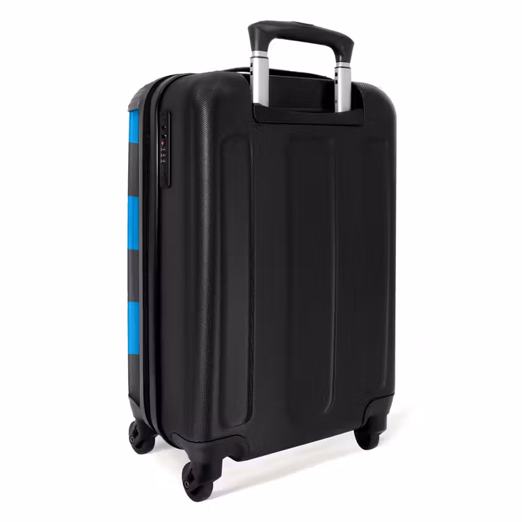 Valise - Carrés - Noir/Bleu — 4
