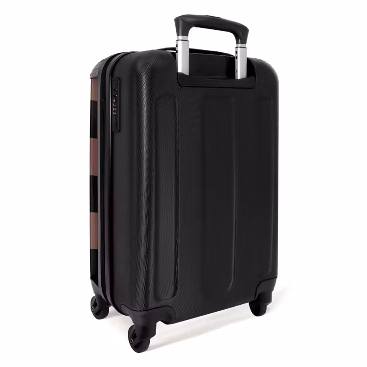 Valise - Carrés - Noir/Brun — 4