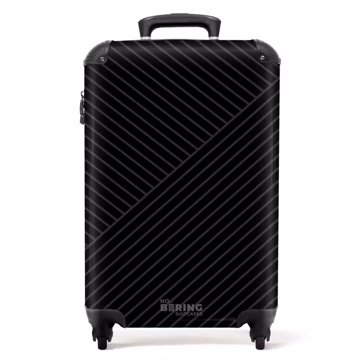 Valise - Dessin moderne noir — 1