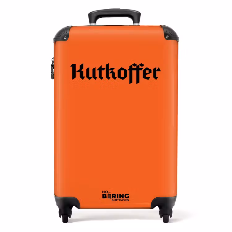 Valise - Citations - Valise à chattes feu orange — 1