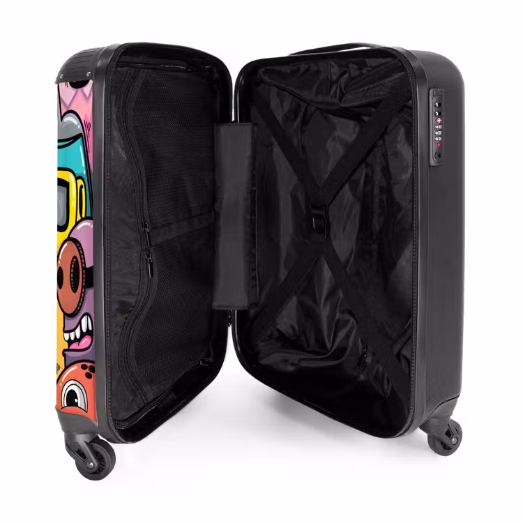 Valise - Défilé de monstres colorés — 4
