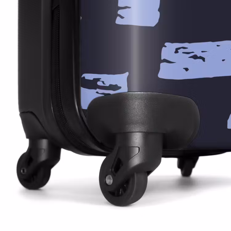 Valise - Blocs bleus sur fond bleu foncé — 7