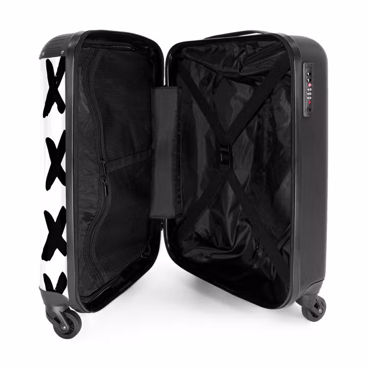 Valise - Croix noires sur fond blanc — 5