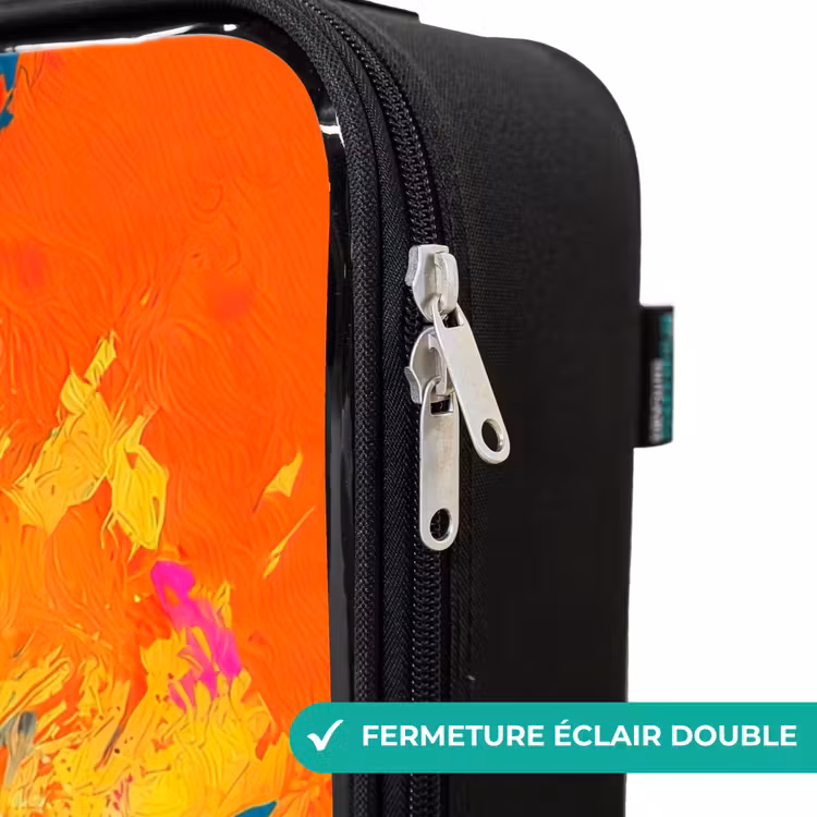 Valise enfant - Camion monstre - Éclaboussures de peinture - Coloré - Explosion — 6