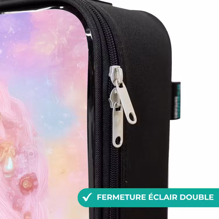Valise enfant - Fille - Licorne - Rose — 6