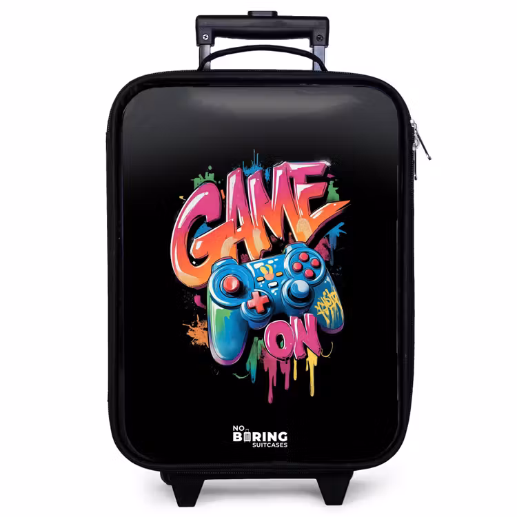 Valise enfant - Jeu - Contrôleur - Graffiti - Néon — 1