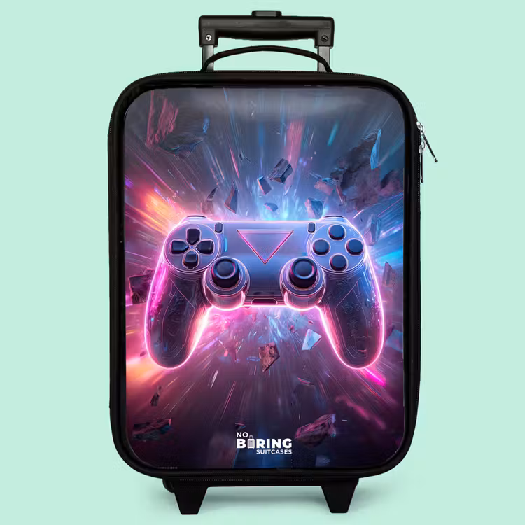 Valise enfant - Jeu - Contrôleur - Neon — 3