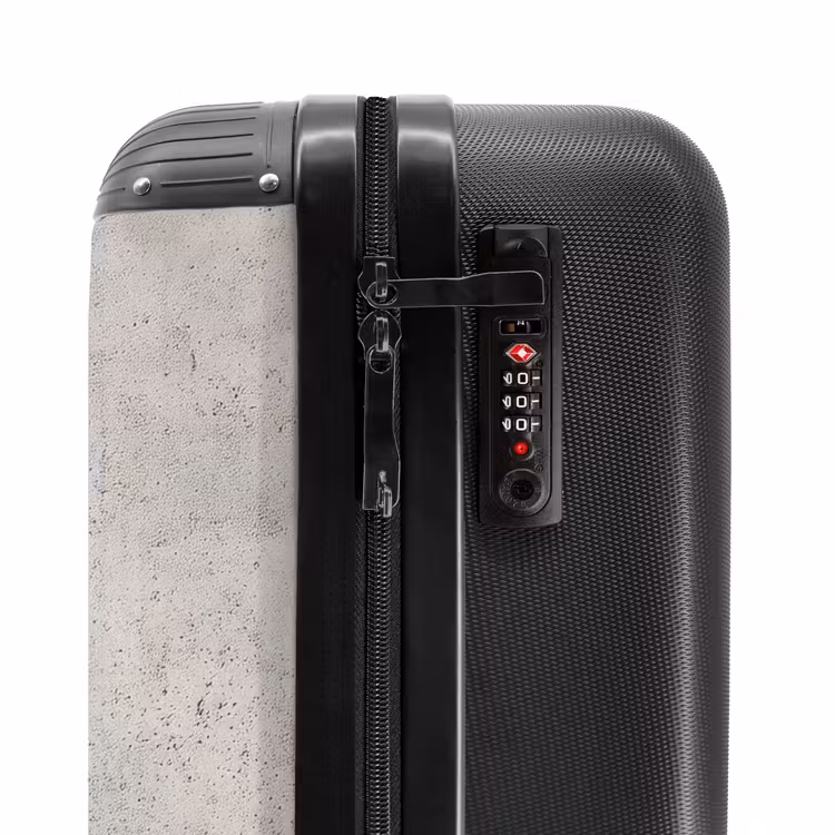 Valise - Gris - Béton - Industriel — 6