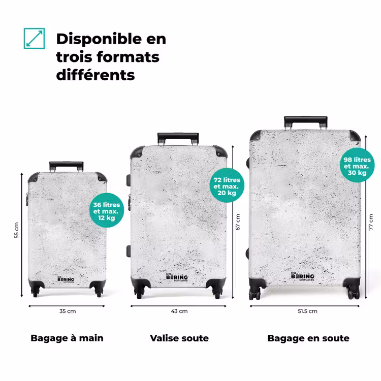 Valise - Gris clair - Brut - Subtil — 3