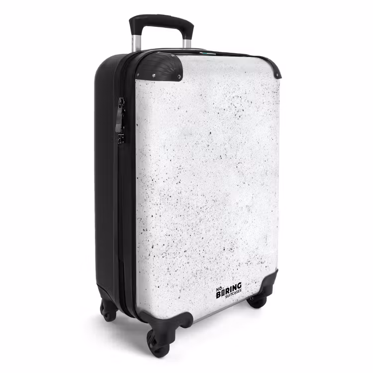 Valise - Gris clair - Structure en béton - Subtil — 2