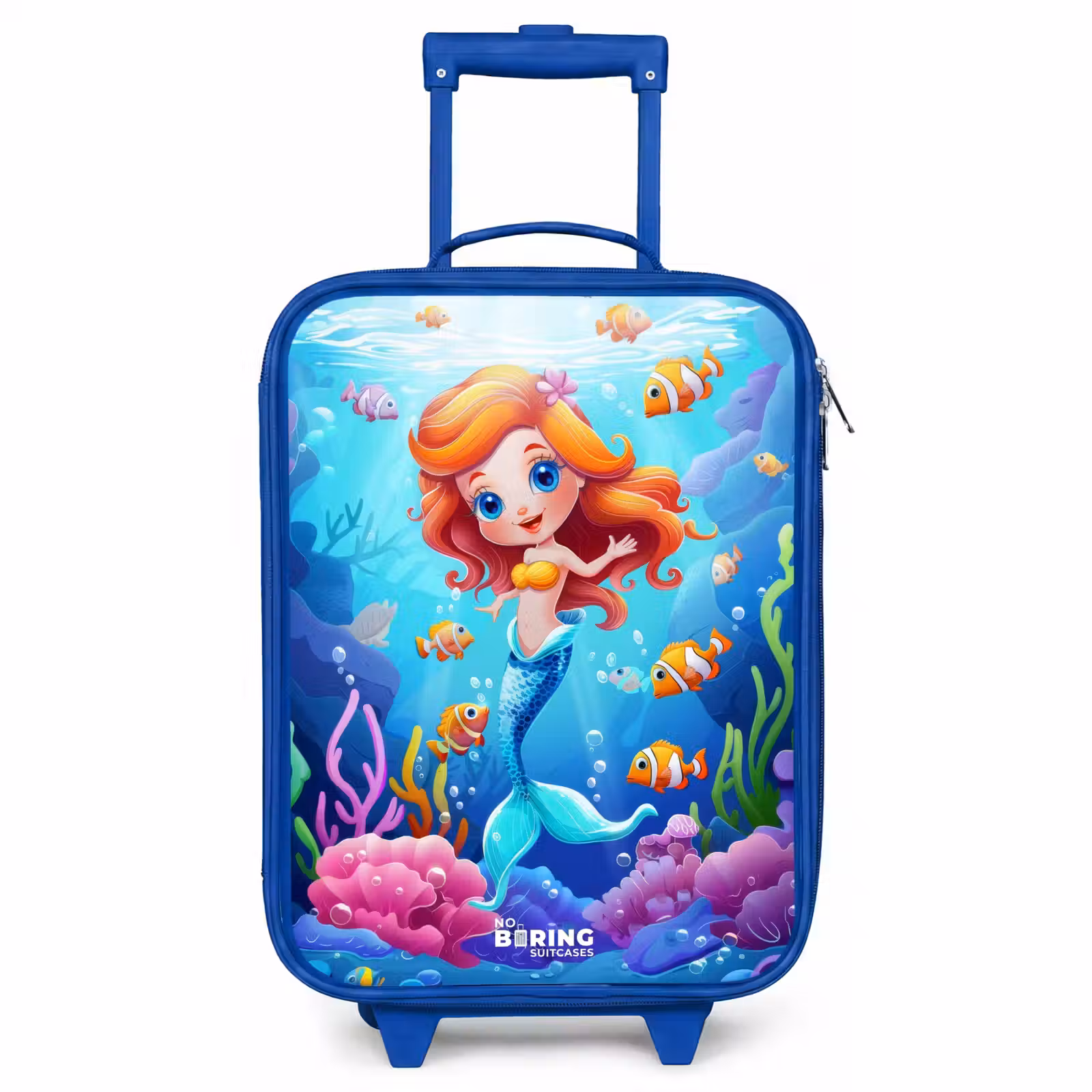 Valise enfant - Bleu - Olivia sous l'eau — 1