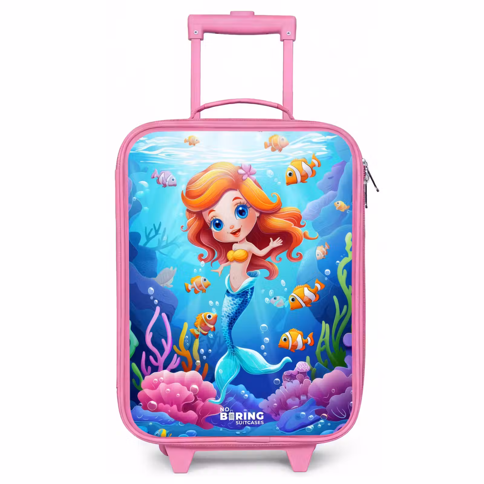 Valise enfant - Rose - Olivia sous l'eau — 1