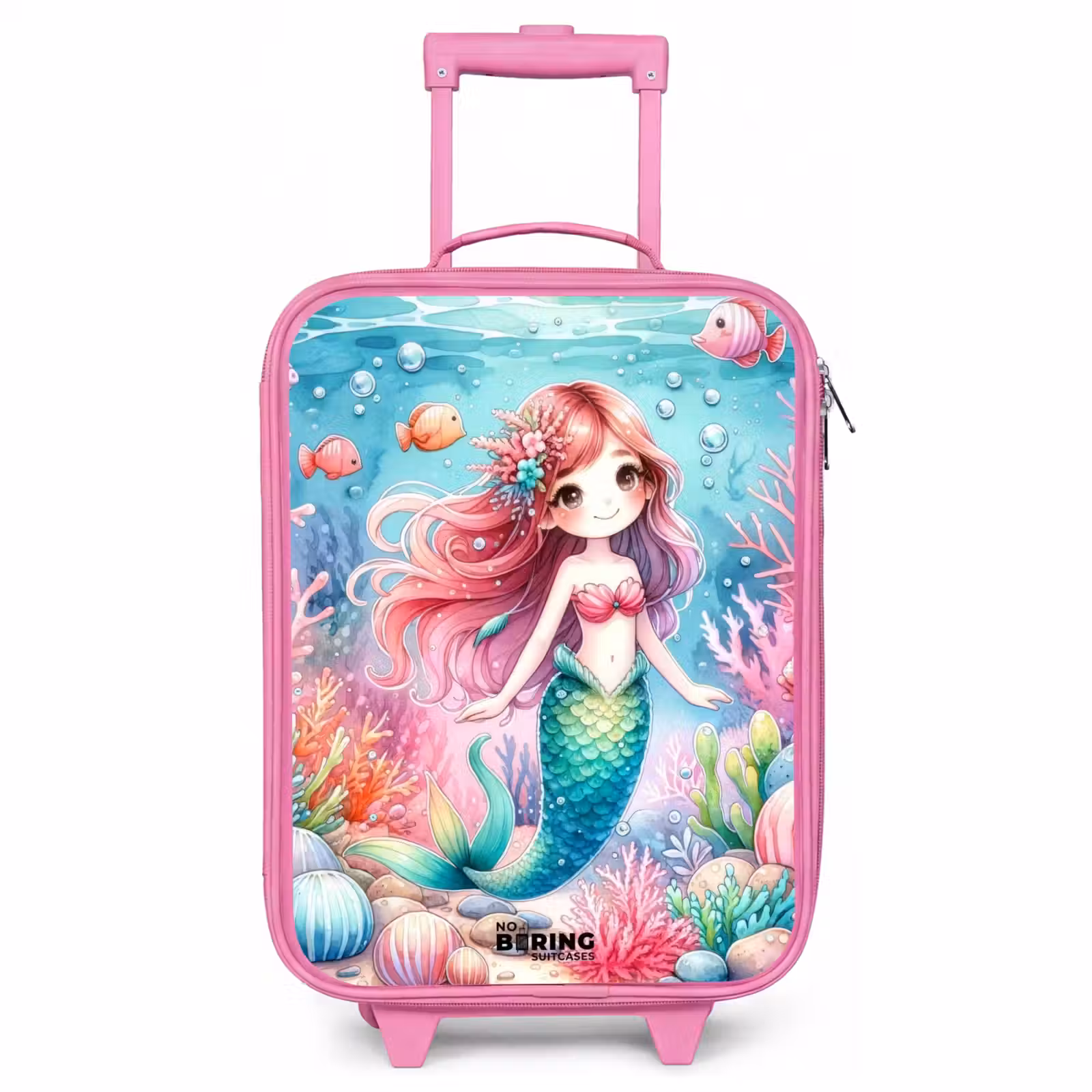 Valise enfant - Rose - Queue de cristal de Kira — 1