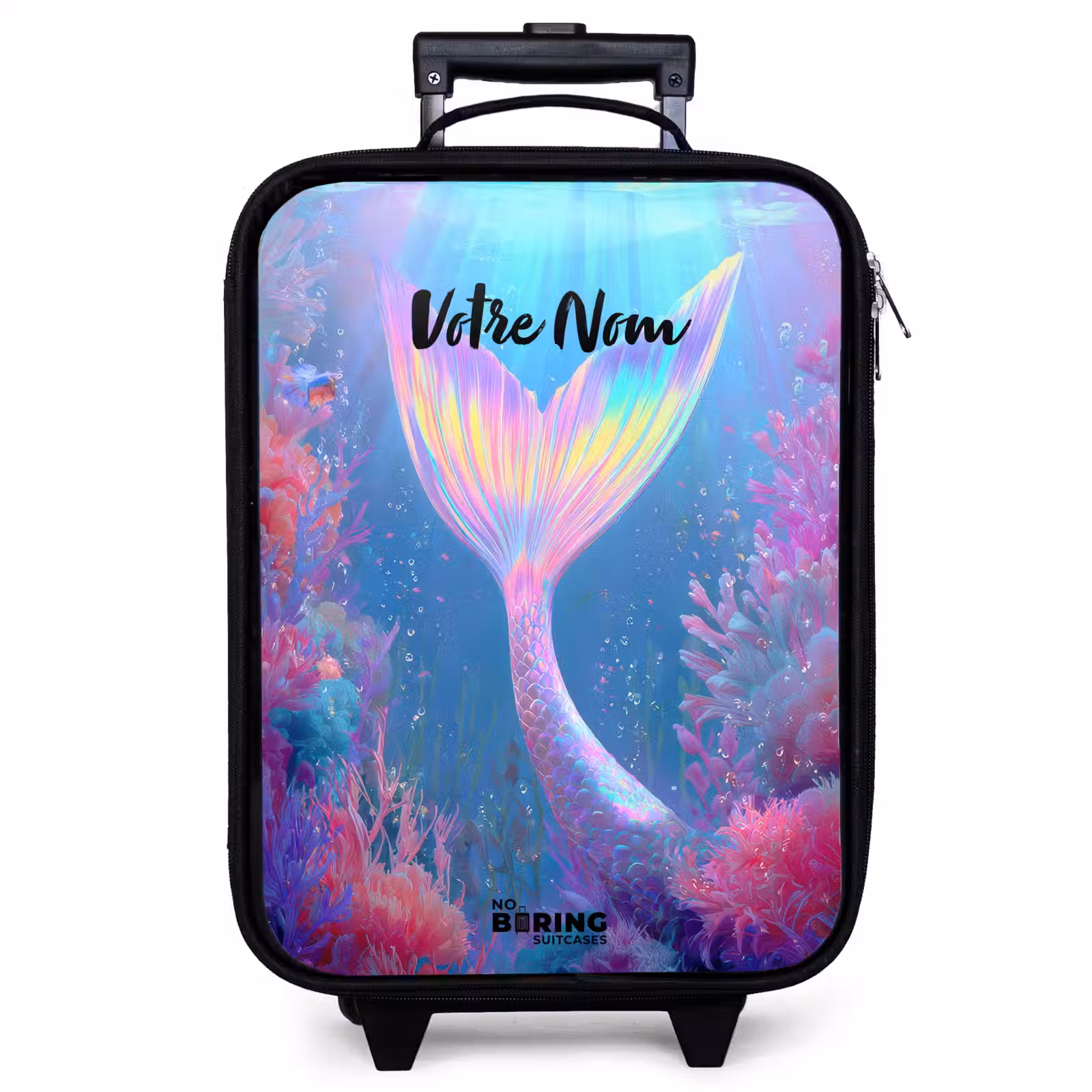 Valise enfant - Sirène - Corail - Eau — 1