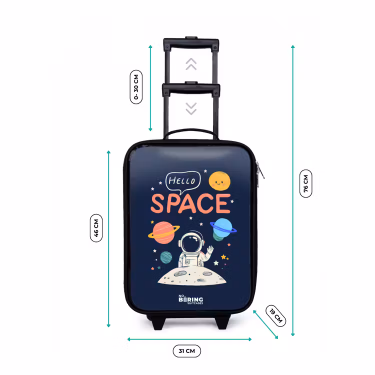 Valise enfant - Astronaute - Citation - Planètes - Étoiles — 7