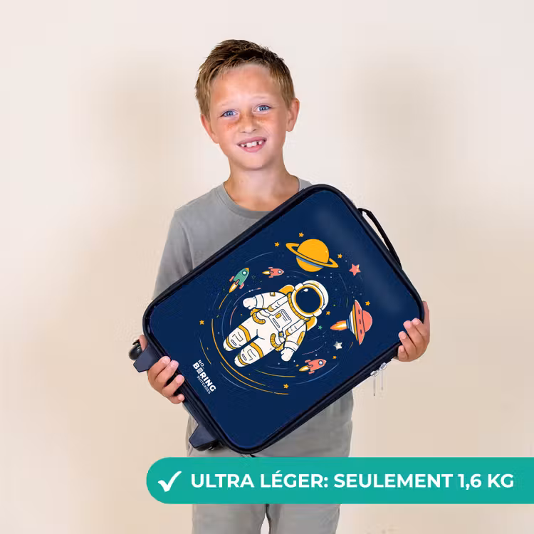 Valise enfant - Astronaute - Planète - Étoiles - Fusée — 2