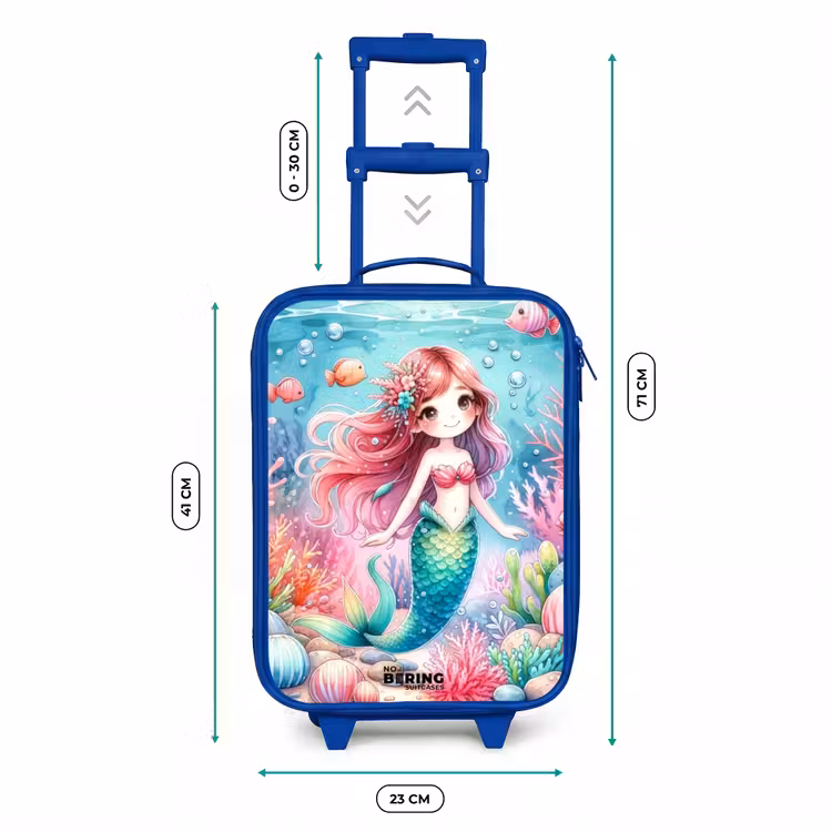 Valise enfant - Bleu - Queue de cristal de Kira — 6
