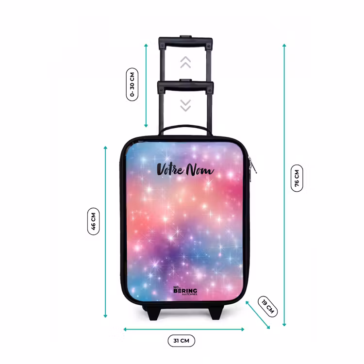 Valise enfant - Étoiles - Abstrait - Couleurs — 7