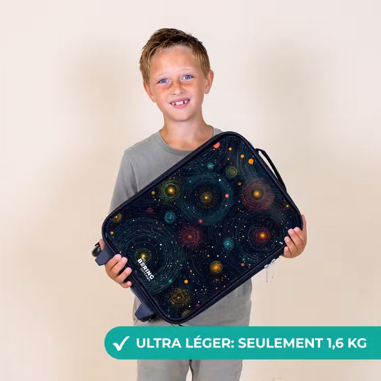 Valise enfant - Étoiles - Planètes - Colorées — 2