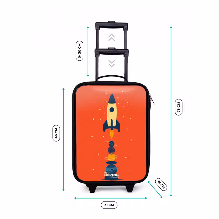 Valise enfant - Fusée - Étoiles - Planètes — 7