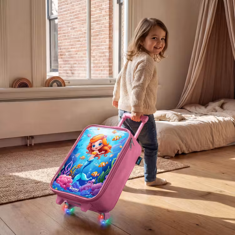 Valise enfant - Rose - Olivia sous l'eau — 2