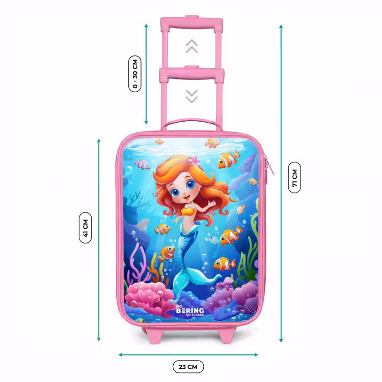 Valise enfant - Rose - Olivia sous l'eau — 6
