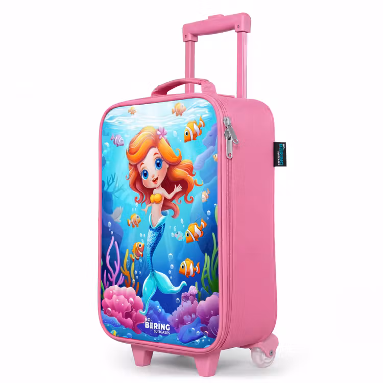 Valise enfant - Rose - Olivia sous l'eau — 8