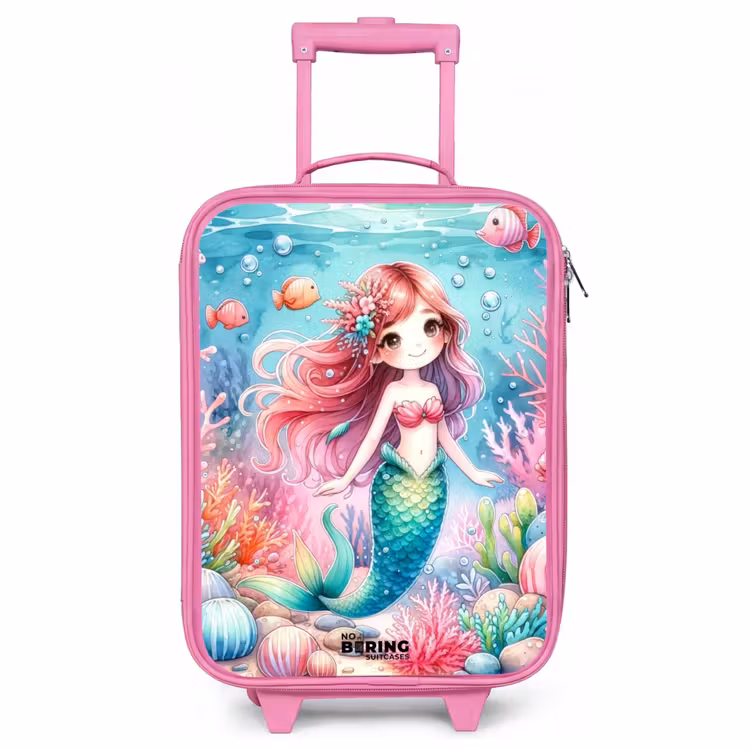 Valise enfant - Rose - Queue de cristal de Kira — 1