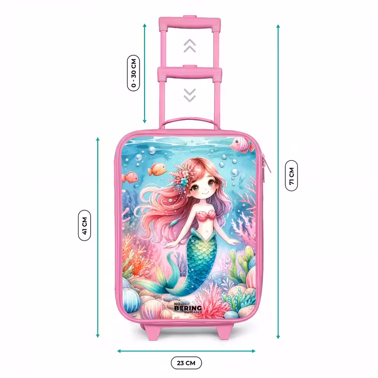 Valise enfant - Rose - Queue de cristal de Kira — 6