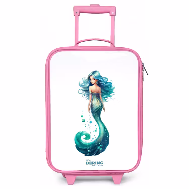 Valise enfant - Rose - Sandra émeraude — 1