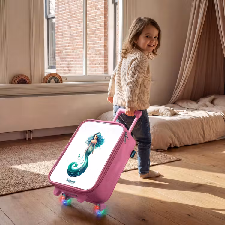 Valise enfant - Rose - Sandra émeraude — 2