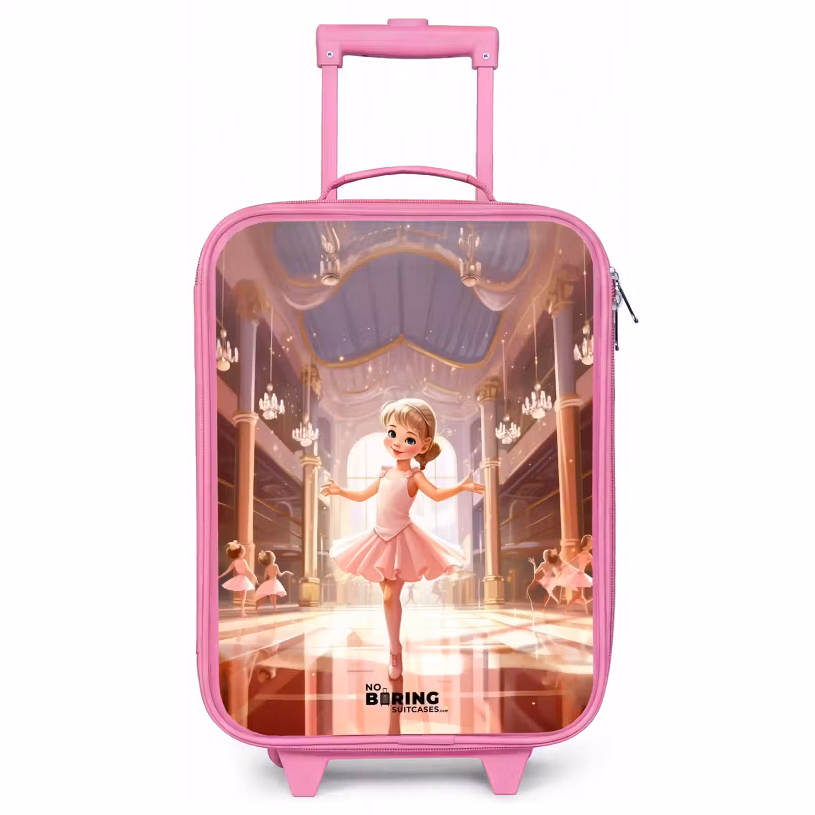 Valise enfant - Rose - Ballerine dansante en tutu rose — 1