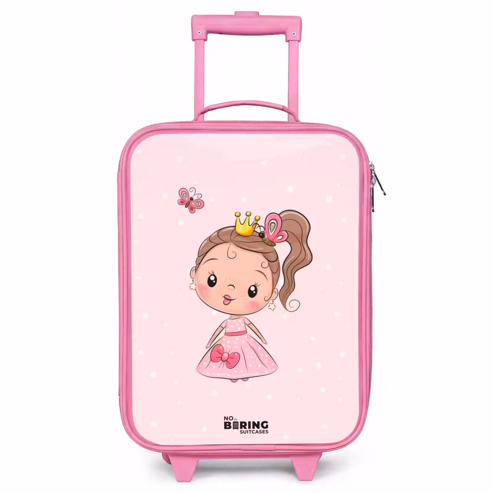 Valise enfant - Rose - Princesse à la robe rose — 1