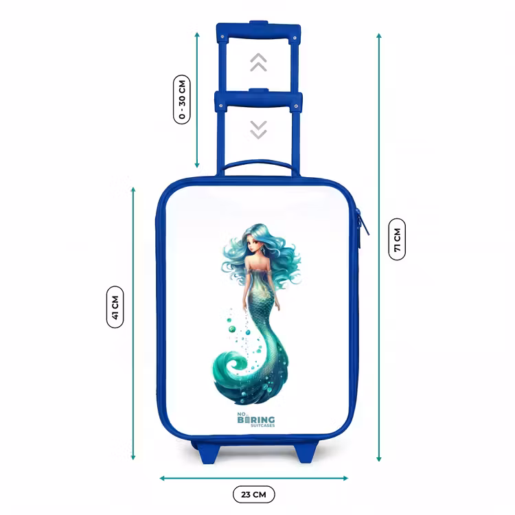 Valise enfant - Bleu - Sandra émeraude — 6