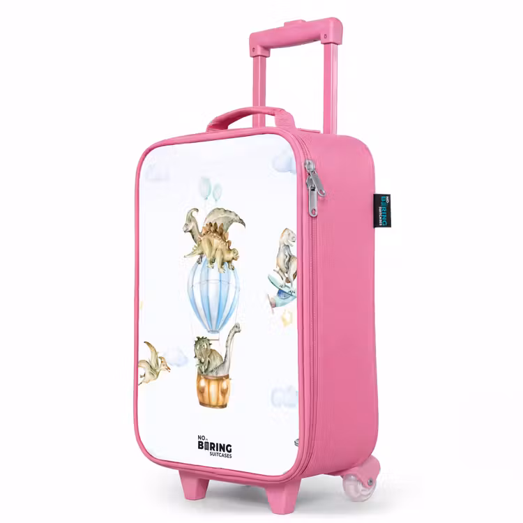 Valise enfant - Rose - Dinosaures errants — 8