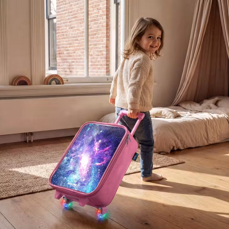 Valise enfant - Rose - Galaxie colorée — 2