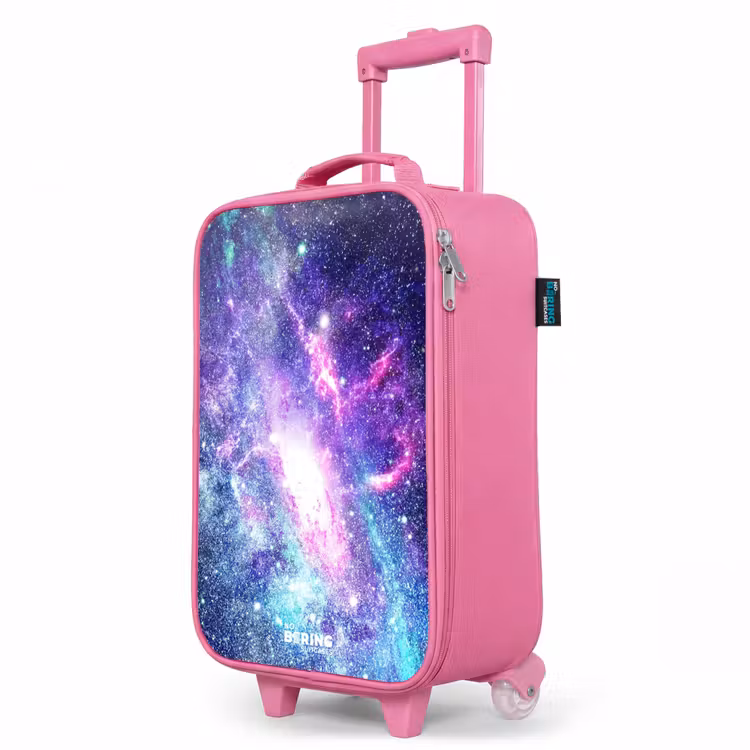 Valise enfant - Rose - Galaxie colorée — 8