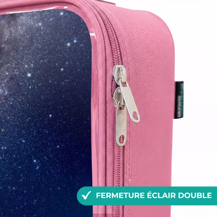 Valise enfant - Rose - La navette spatiale prête à décoller — 7